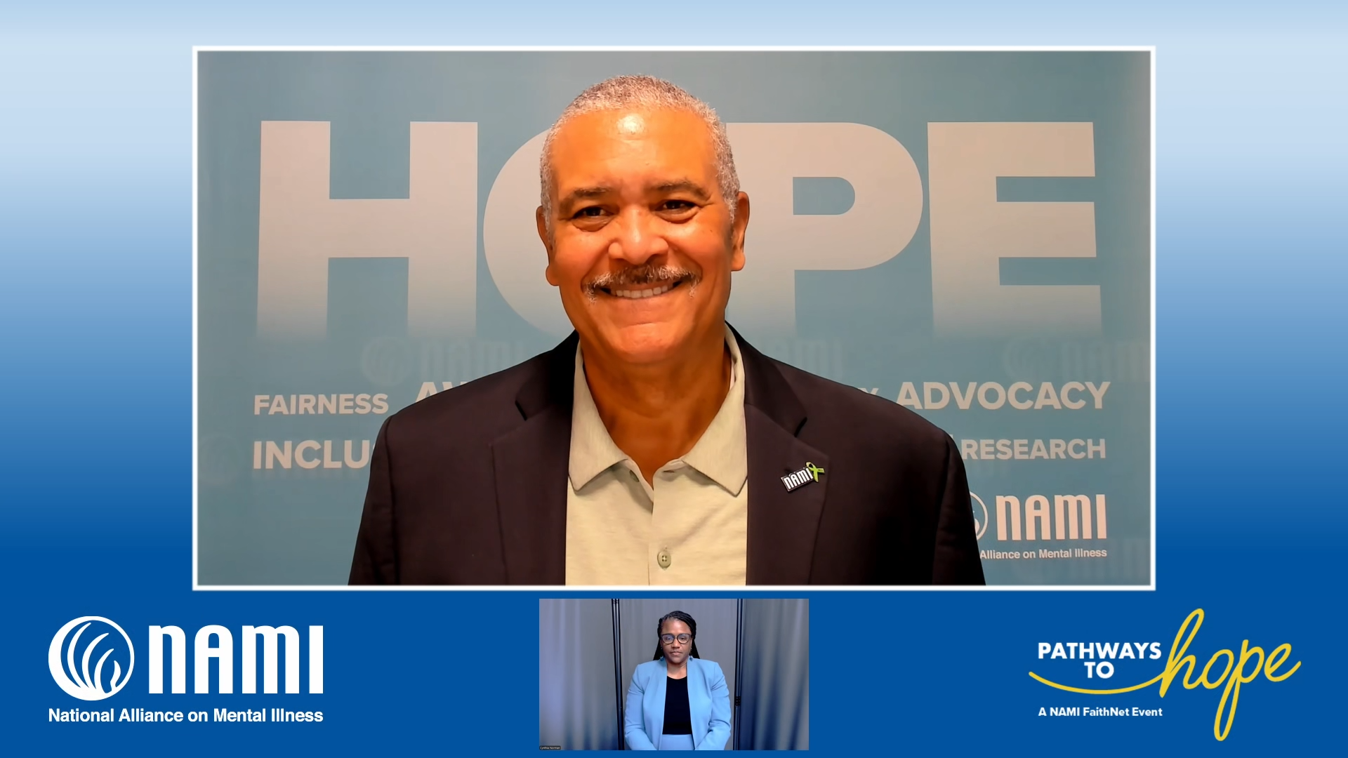 NAMI Faith Program video project still